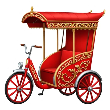 rickshaw sticker