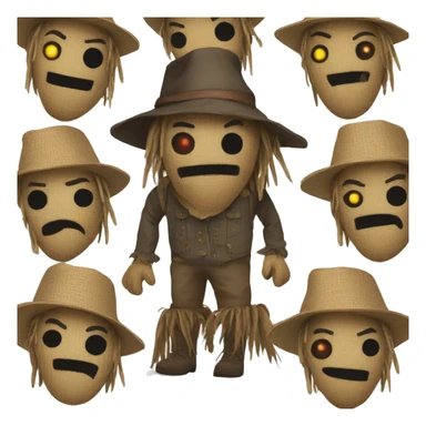 The Scarecrow From Batman sticker