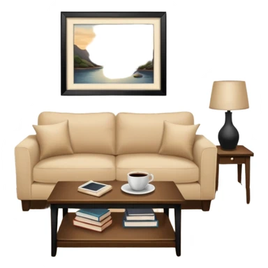 Living room sticker