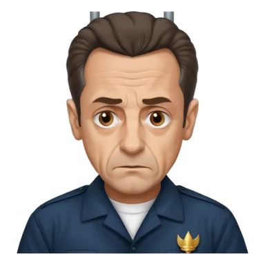 Nicolas sarkozy en prison  sticker
