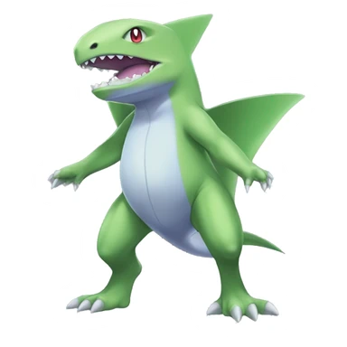Larvitar-Sharpedo-Gabite-Digimon Full Body sticker