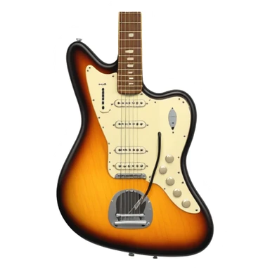 jazzmaster guitar sticker