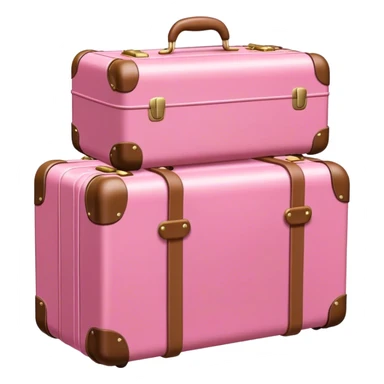 Pink travel sticker
