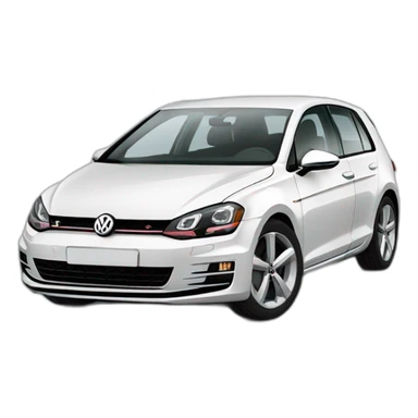 Volkswagen golf mk7  sticker