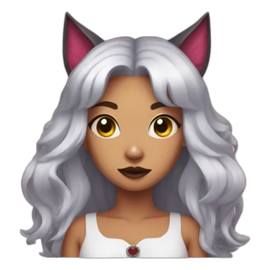 Doja Cat Black Demon sticker