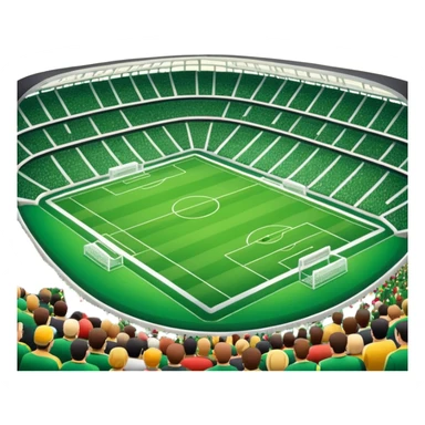football stadium sticker