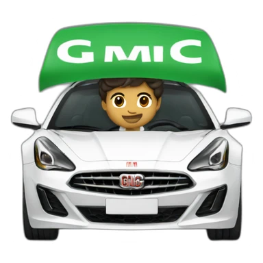 Cristiano - GMC car - Saudi dress sticker