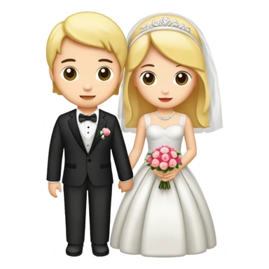 Hello kity mariage sticker