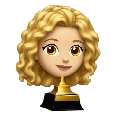 Shakira un Grammy en un regalo sticker
