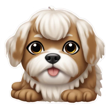 shitzu w a pork sticker