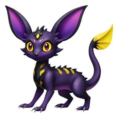 Salandit-Noivern-Umbreon-Hybrid (Full body) sticker
