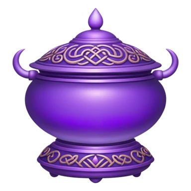 purple asian mistic object sticker