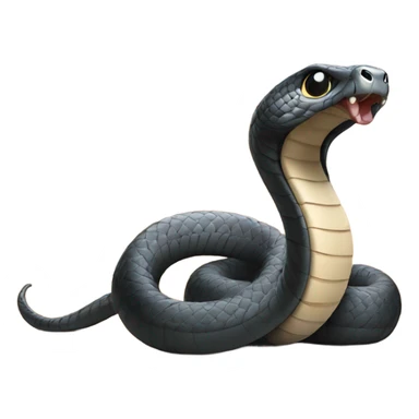 Cobra by a pyramid  sticker