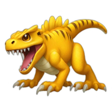Agumon sticker