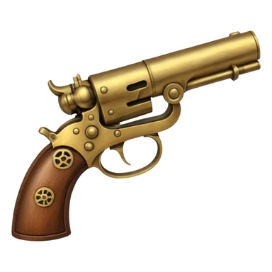 pirate pistol sticker