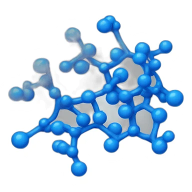 blue peptide sticker