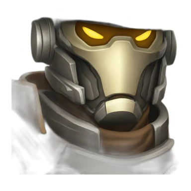 warforged wearing cowboy hat sticker