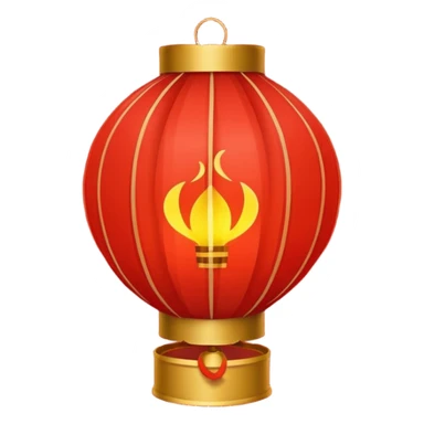 chinese lantern sticker