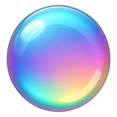 light bubble turned on NO FACE sticker