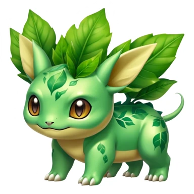Shiny Exotic Bulbasaur-Leafeon-Bayleaf-Hybrid-Creature sticker