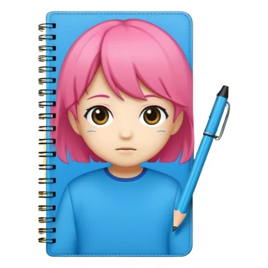 PORTADAS DE CUADERNOS CHIBI sticker