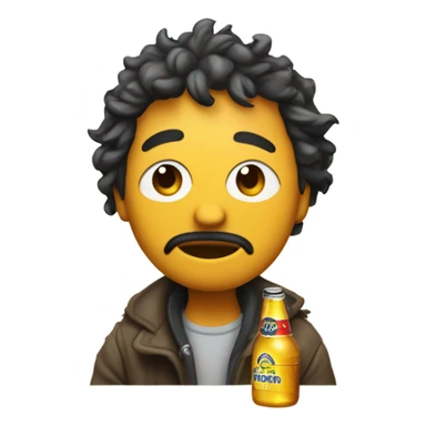 Creep with corona and cigarette sticker