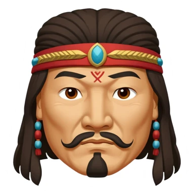 Genghis Khan sticker