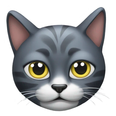 Chilling cat sticker