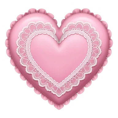 Coquette hearts sticker