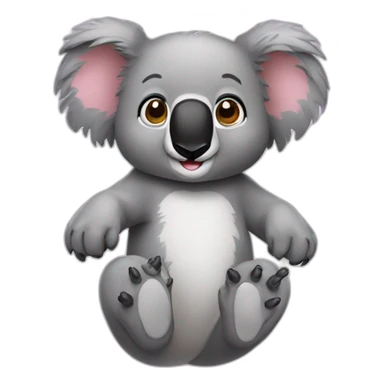 3 koalas sticker