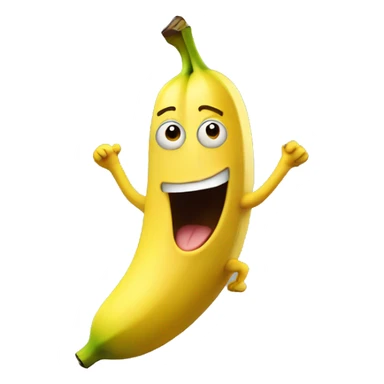 Banana dancing  sticker