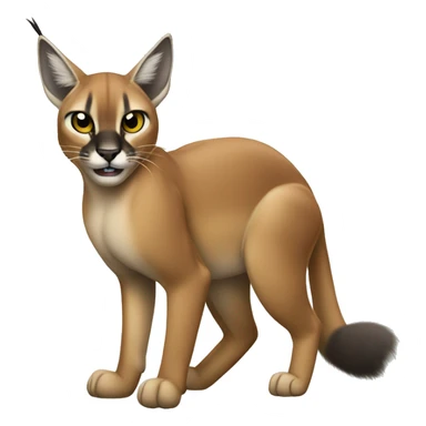 caracal farted sfw sticker