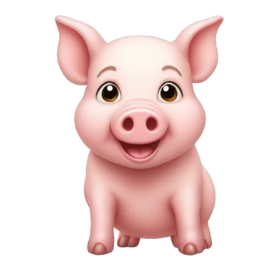 Piglet cartoon  sticker