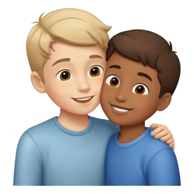 boy kissing boy sticker