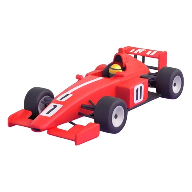 red race car sticker