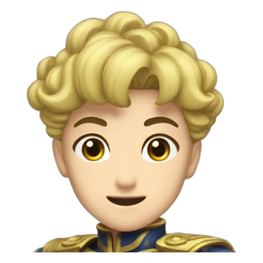 giorno giovanna jojo style sticker