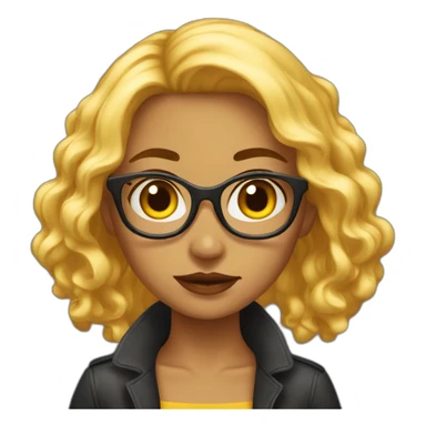 hot artistic finance girl sticker