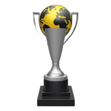 Trophée du monde de f1 sticker