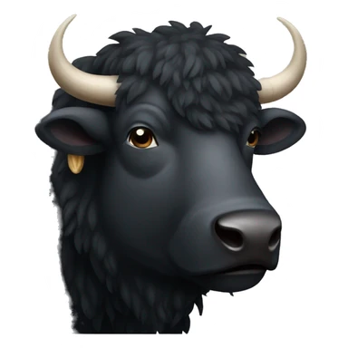 black buffalo sticker