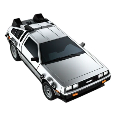 Delorean DMC-12 sticker