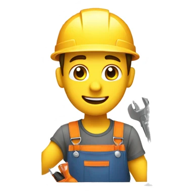 repairman repairing a window sticker