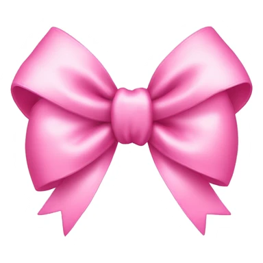 cute pink coquette bow sticker