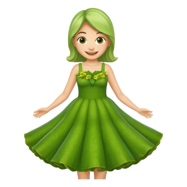 zucchini woman sticker