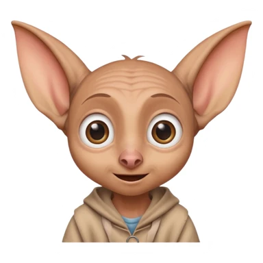 Dobby saying happy birthday  sticker
