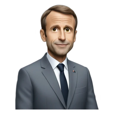 Macron président extraterrestre  sticker