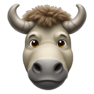 Woolly Rhinoceros sticker