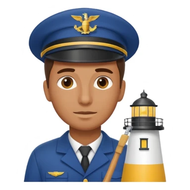 lighthouse Keeper cleaning lens sticker