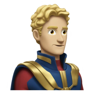 Homelander from "the boys" series sticker
