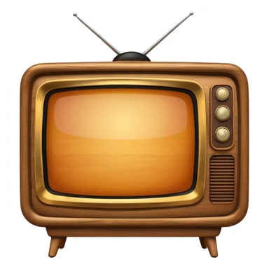 retro TV sticker