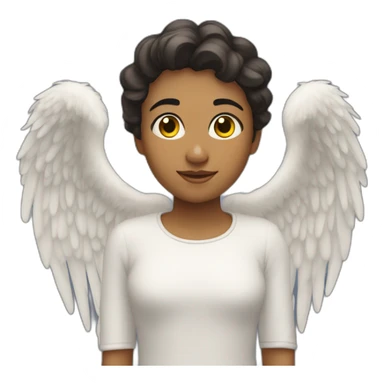 ala de angel sola sticker